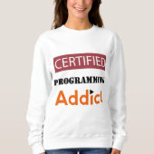 ZERTIFIZIERTER ROGRAMMANZUG SWEATSHIRT (Vorderseite)