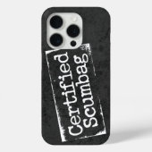Zertifizierter Scumbag Case-Mate iPhone Hülle (Rückseite)