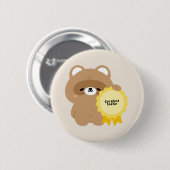 Zertifizierter Softie Biber Button (Vorne & Hinten)
