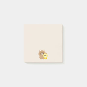 Zertifizierter Softie-Biber Post-it Klebezettel