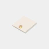 Zertifizierter Softie-Biber Post-it Klebezettel (angewinkelt)