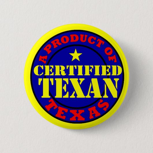 ZERTIFIZIERTER TEXAN BUTTON (Vorderseite)