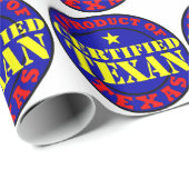 ZERTIFIZIERTER TEXAN GESCHENKPAPIER (Rolleneckpunkt)