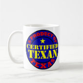 ZERTIFIZIERTER TEXAN KAFFEETASSE (Links)