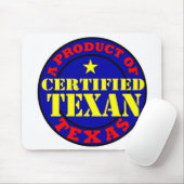 ZERTIFIZIERTER TEXAN MOUSEPAD (Mit Mouse)
