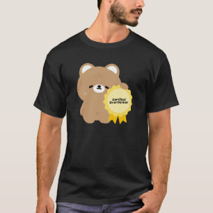 Zertifizierter Überdenker Braunbär  T-Shirt
