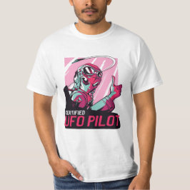 Zertifizierter UFO-Pilot T-Shirt