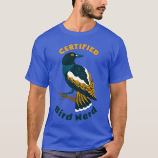 Zertifizierter Vogelnerd Hinterhof-Vogelbeobachtun T-Shirt
