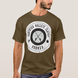 Zertifizierter Walleye-Killer Vintage-Walleye-Fisc T-Shirt