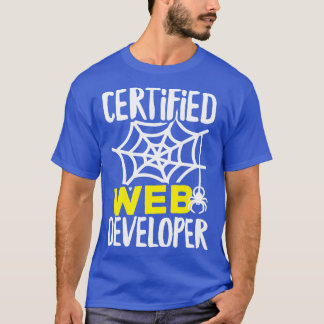 Zertifizierter Webentwickler T-Shirt