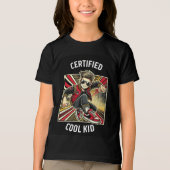 Zertifiziertes Cooles Kid Tri-Blend Shirt (Vorderseite)