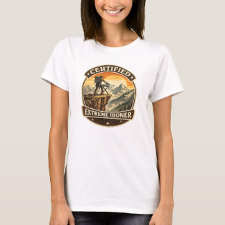 Zertifiziertes Extreme-Bügler-Vintage-Berg-T-Shirt T-Shirt