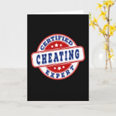 Zertifiziertes fachkundiges Siegel Karte (Gelbe Blume)