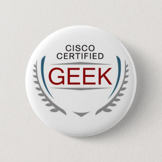 ZERTIFIZIERTES GEEK BUTTON (Vorderseite)