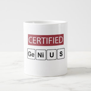 Zertifiziertes Genie Jumbo-Tasse