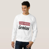 Zertifiziertes Genie Sweatshirt (Vorne ganz)
