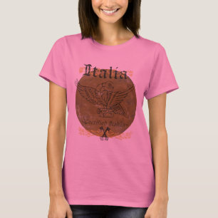 Zertifiziertes italienisches Vintage-Damen-Langarm T-Shirt