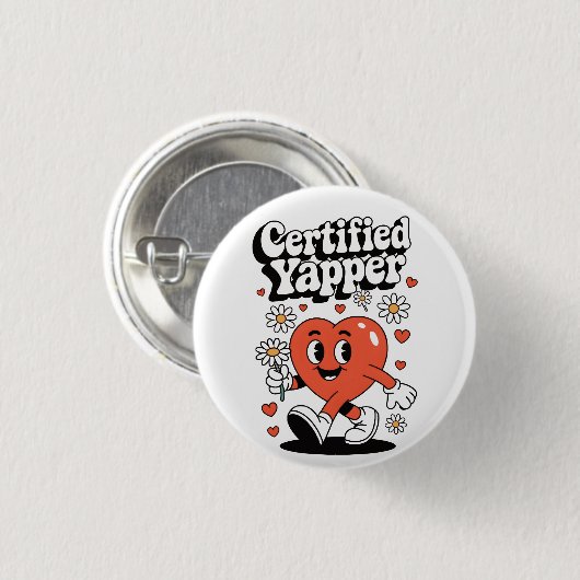 Zertifiziertes Japper Button (Vorne & Hinten)