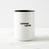 Zertifiziertes Japper | Gen-Z Funny Graphic T-Shir Tasse (Zentrum)