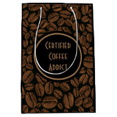 Zertifiziertes Kaffeedokument Mittlere Geschenktüte (Vorderseite)