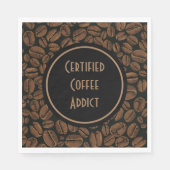 Zertifiziertes Kaffeedokument Serviette (Vorderseite)