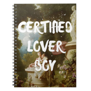 Zertifiziertes Lover Boy Notebook Notizblock