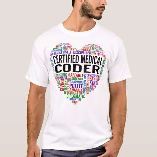 zertifiziertes medizinisches Herz T-Shirt (Vorderseite)