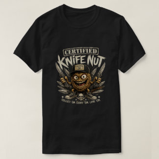 Zertifiziertes Messer-Fanatiker T-Shirt