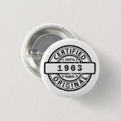 Zertifiziertes Original benutzerdefinierbar Button (Vorne & Hinten)