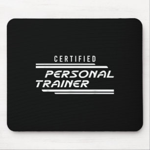 Zertifiziertes Personal Trainer Fitness Instructor Mousepad