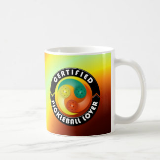 Zertifiziertes Pickleball Lover 1 Tasse Optionen