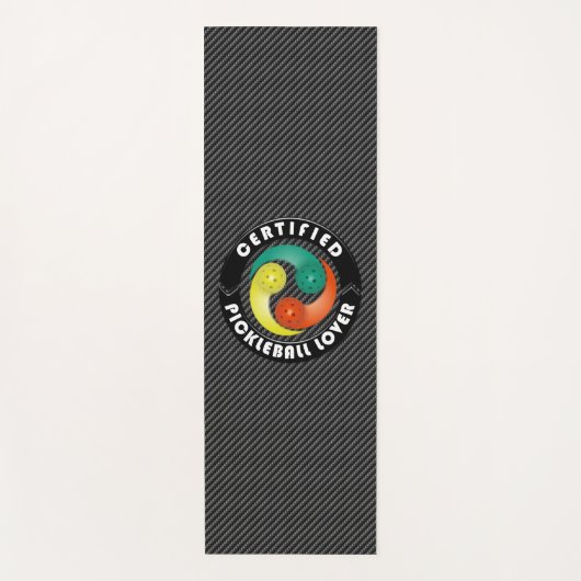 Zertifiziertes Pickleball Lover 1 Yogamatte (Vorderseite)