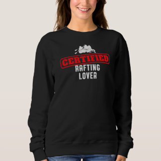 Zertifiziertes Whitewater Rafting River Rat Water Sweatshirt
