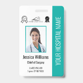 Zertifizierung des Fotos für Krankenhausmitarbeite Ausweis