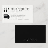 Zertifizierung von Makeup Tools Terminkarte (Vorne/Hinten)