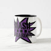 Zertrümmern der Patriarchy Zweifarbige Tasse (VorderseiteRechts)