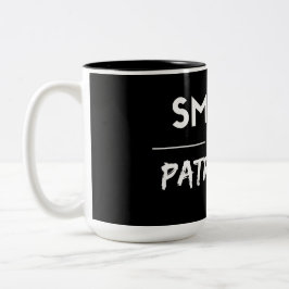 Zertrümmern die Patriarchy-Tasse Zweifarbige Tasse