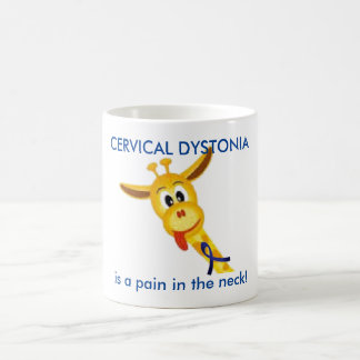 Zervikale Dystonie-Bewusstseins-Tasse Kaffeetasse