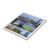 zES003 BARCELONA Spanien, Fliese (Seite)