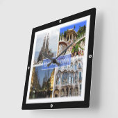 zES010 BARCELONA, Spanien, Europa, Uhr (Winkel)