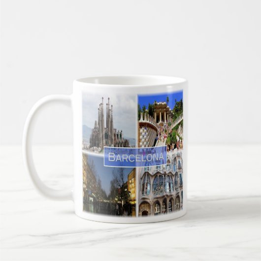 zES010 BARCELONA, Spanien, Kaffeetasse (Links)