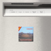 zES011 TIMANFAYA NATIONALPARK Lanzarote, Kühlschra Magnet (In Situ (Geschirrspüler))