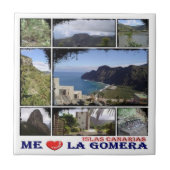 zES014 LA GOMERA, I Liebe, Fliese (Vorderseite)