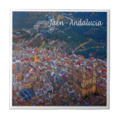 zES019 ANDALUCIA JAÉN Spanien, Fliese (Vorderseite)