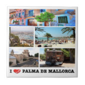 zES020 PALMA DE MALLORCA, Spanien, Fliese (Vorderseite)