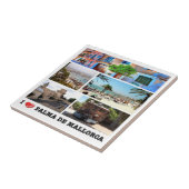 zES020 PALMA DE MALLORCA, Spanien, Fliese (Seite)