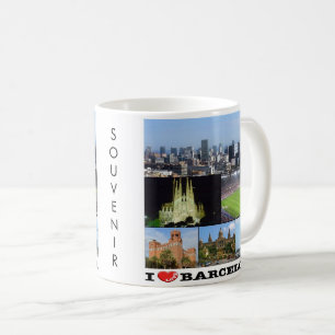 zES022 i Liebe BARCELONA, Spanien, Kaffeetasse