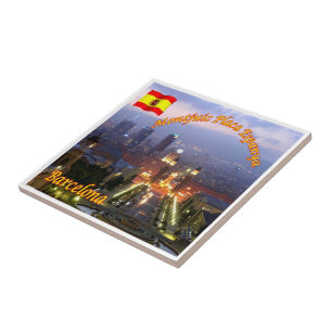 zES026 BARCELONA Parlament Katalonien Fliese