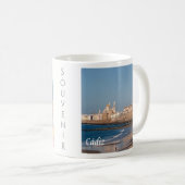 zES028 CADIZ Panorama Spanien, Kaffeetasse (VorderseiteRechts)