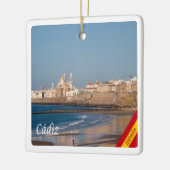 zES028 CADIZ Panorama Spanien, Keramikornament (Links)